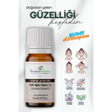 Intense Natural Sedir Ağacı 10 ml Uçucu Yağı