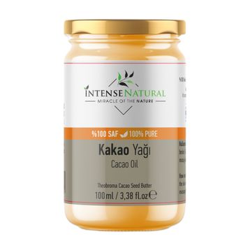 Intense Natural Soğuk Sıkım 100 ml Kakao Çekirdeği Yağı