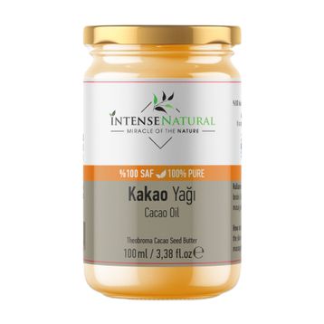 Intense Natural Soğuk Sıkım 100 ml Kakao Çekirdeği Yağı
