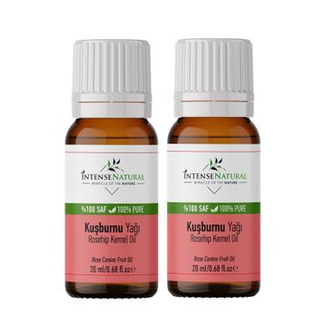 Intense Natural Soğuk Sıkım 20 ml Kuşburnu Çekirdeği Yağı