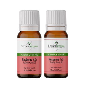 Intense Natural Soğuk Sıkım 20 ml Kuşburnu Çekirdeği Yağı