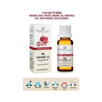Intense Natural Soğuk Sıkım 20 ml Nar Çekirdeği Yağı