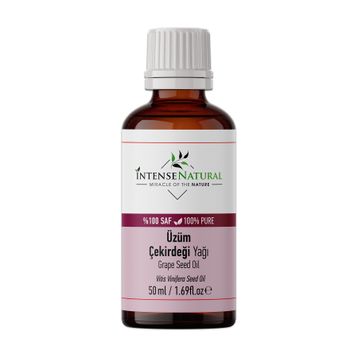 Intense Natural Soğuk Sıkım 50 ml Üzüm Çekirdeği Yağı