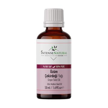 Intense Natural Soğuk Sıkım 50 ml Üzüm Çekirdeği Yağı