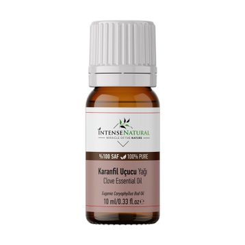 Intense Natural Su Buharı Distilasyonu 10 ml Esansiyel Karanfil Uçucu Yağı
