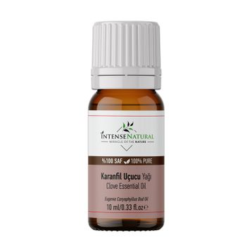 Intense Natural Su Buharı Distilasyonu 10 ml Esansiyel Karanfil Uçucu Yağı