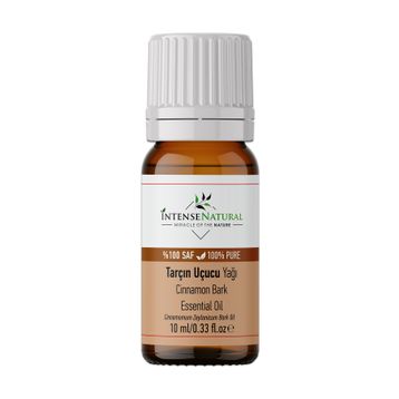 Intense Natural Su Buharı Distilasyonu Esansiyel 10 ml Tarçın Uçucu Yağı