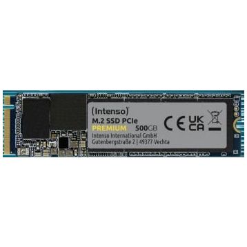 Intenso 3835450 Premium 500 GB 2100/1700 MB/s M.2 2280 PCIe 3.0 NVMe SSD