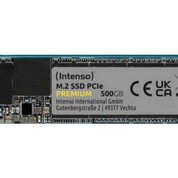 Intenso 3835450 Premium 500 GB 2100/1700 MB/s M.2 2280 PCIe 3.0 NVMe SSD