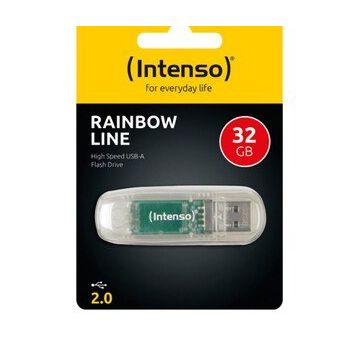 Intenso Rainbow Line 32 GB USB 2.0 Flash Bellek
