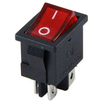 İntercom IC-119 4 Pinli Işıklı Mini Anahtar