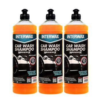 İnterwax 3x1 lt Cilalı Oto Şampuanı