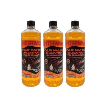 İnterwax 3x1 lt Cilalı Oto Şampuanı