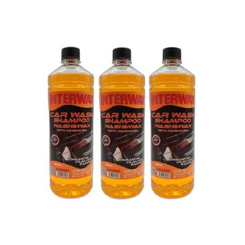 İnterwax 3x1 lt Cilalı Oto Şampuanı