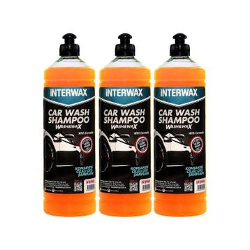 İnterwax 3x1 lt Cilalı Oto Şampuanı