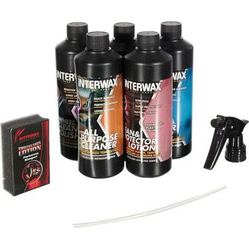 İnterwax 5x500 ml Oto Bakım Seti