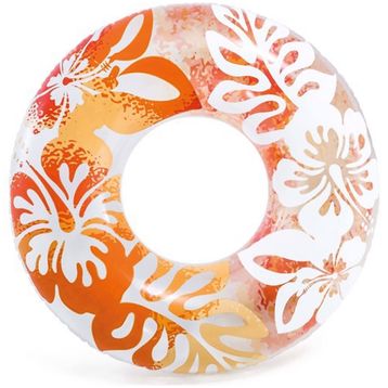 Intex 59251 Çiçek Desenli Simit