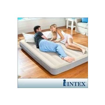 İntex 64709 Queen Deluxe Tek Kat Şişme Yatak