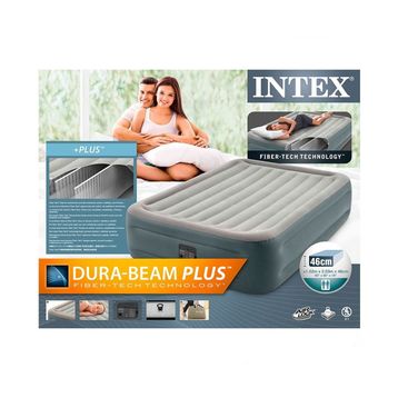 Intex Dura Beam 64126 152x203x46 cm Standart Fiber Tech Şişme Yatak