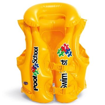 Intex Sarı 50x47 CM Yakalı Yelek
