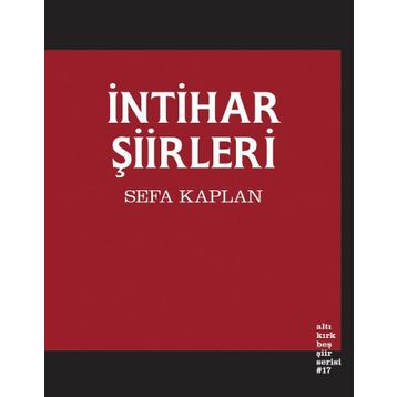 İntihar Şiirleri - Sefa Kaplan