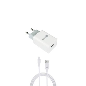 Intouch Beyaz Micro USB Data ve Şarj Kablosu
