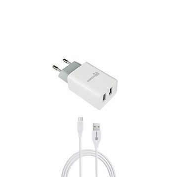 Intouch Beyaz Micro USB Data ve Şarj Kablosu
