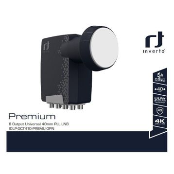 Inverto Full Hd 4K Uyumlu Premium 0.1db Uln Octo Sekizli LNB