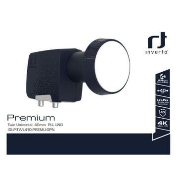 Inverto Full Hd 4K Uyumlu Premium 0.1db Uln Twin LNB