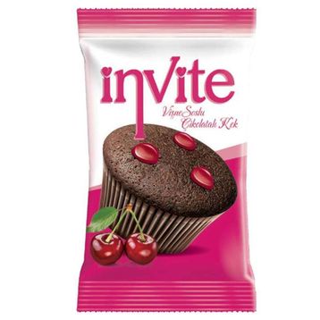 Invite Şimşek Vişne Soslu 25 gr Kek