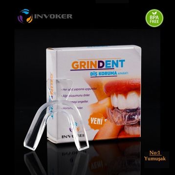 İnvoker Diş Gıcırdatma Yumuşak Şeffaf No 1 Gece Plağı