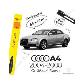 Inwells 2004-2008 Audi A4 Muz Silecek Takımı