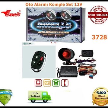 Inwells 3728 12 V Oto Alarm