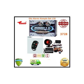 Inwells 3728 12 V Oto Alarm