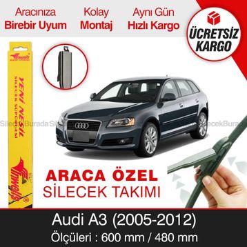 Inwells Audi A3 2005-2012 Silecek Takımı