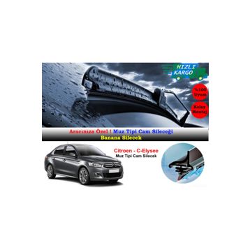Inwells Citroen Elysee 2012-2019 Muz Silecek Takımı