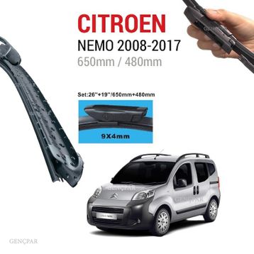 Inwells Citroen Nemo 2008-2017 Silecek Takımı