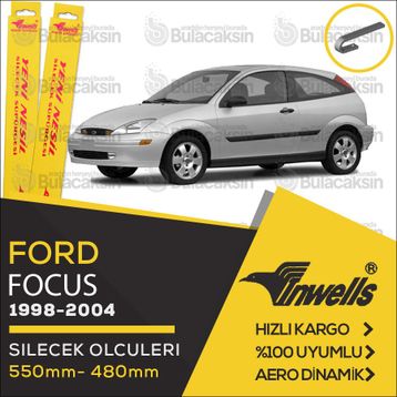 Inwells Focus 1998-2004 Muz Silecek Takımı