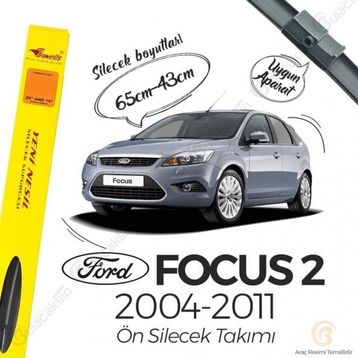 Inwells Focus 2 2004-2011 Muz Silecek Takımı