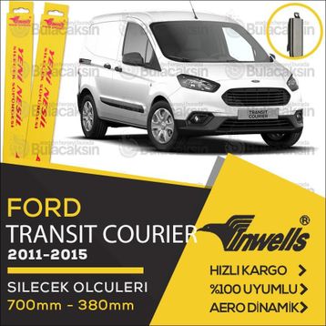 Inwells Ford Courier 2014-2017 Muz Silecek Takımı
