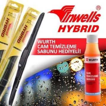 Inwells Hyundai İ20 Hybrid 2015-2018 Silecek Takımı