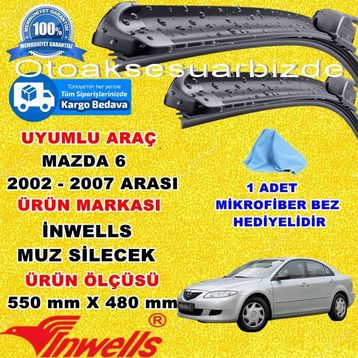 Inwells Mazda 6 2002-2007 Ön Muz Silecek