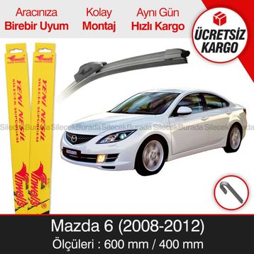 Inwells Mazda 6 2008-2012 Ön Silecek Takımı