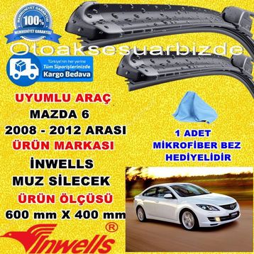 Inwells Mazda 6 2008-2012 Ön Silecek Takımı