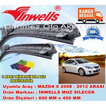 Inwells Mazda 6 2008-2012 Ön Silecek Takımı