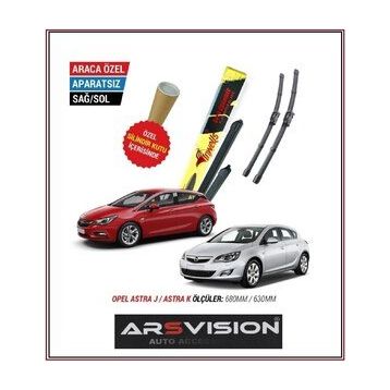 Inwells Opel Astra J K 2009-2020 Muz Silecek Takımı