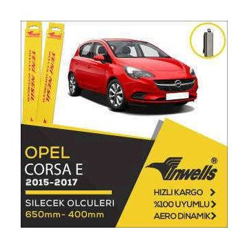 Inwells Opel Corsa E 2015-2017 Muz Silecek Takımı