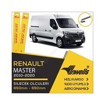 Inwells Renault Master Muz 2010-2020 Silecek Takımı