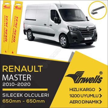 Inwells Renault Master Muz 2010-2020 Silecek Takımı