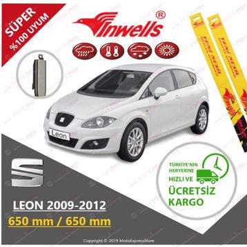 Inwells Seat Leon 2009-2012 Muz Silecek Takımı